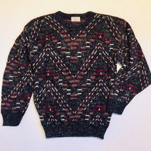 Vintage Honneywell & Todd Multi Woven Sweater